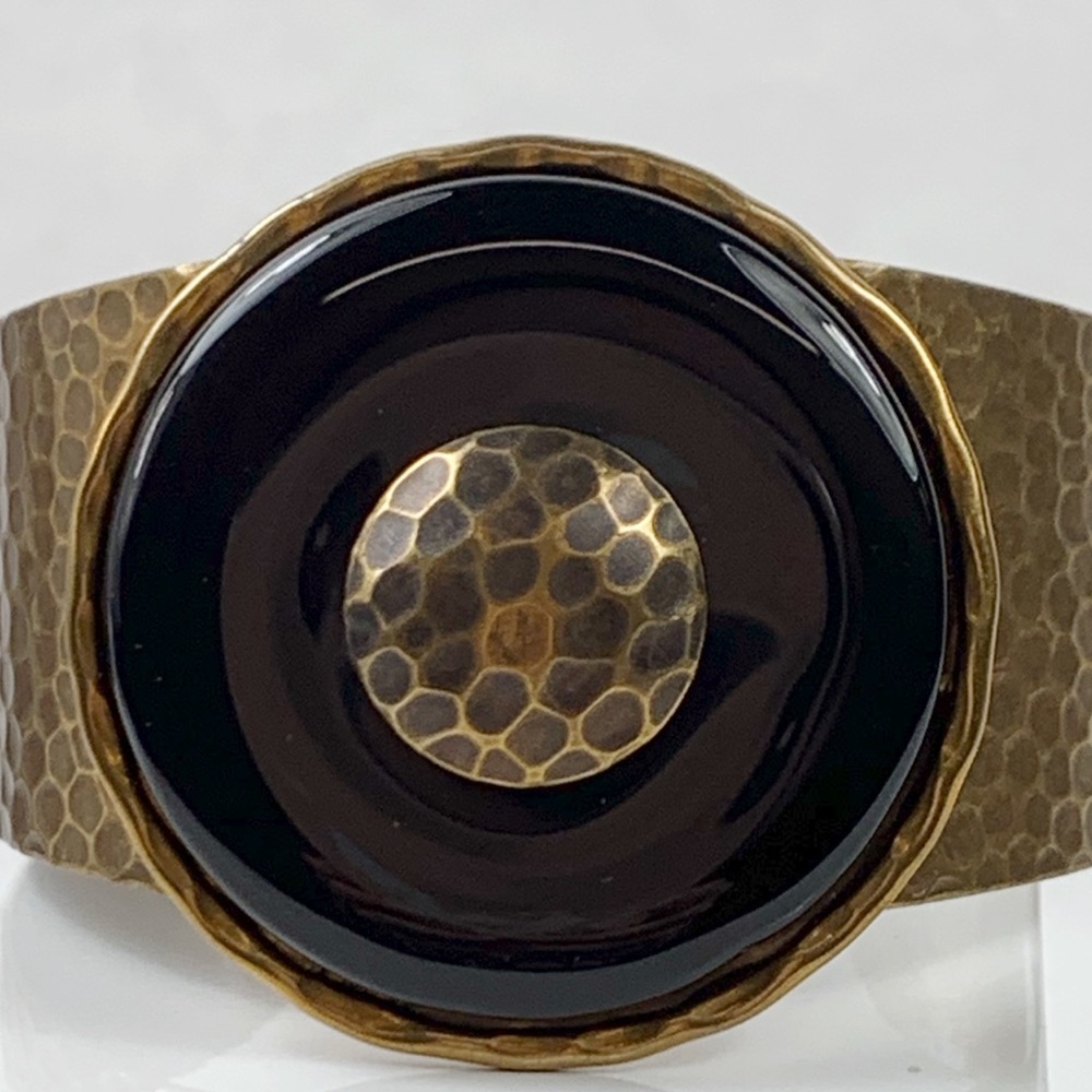 Black Onyx Craftsman Cuff